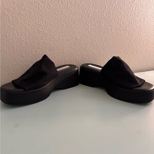 Steve Madden Slinky Sandals Black
